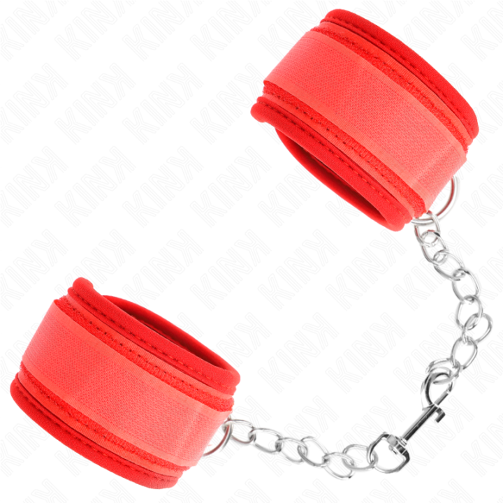 Kink - Punhos de Neoprene Vermelho 42 x 5 cm