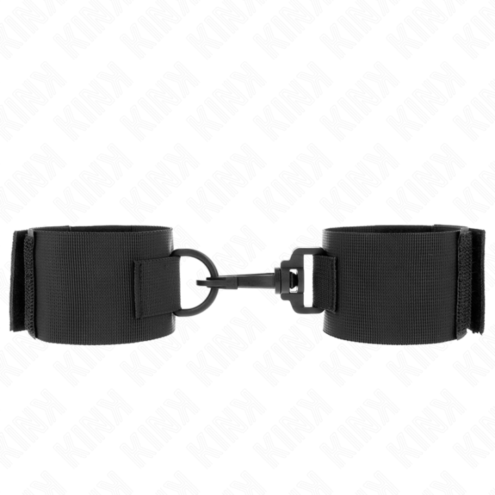 Kink - Appareils-Poignets en Nylon Noir