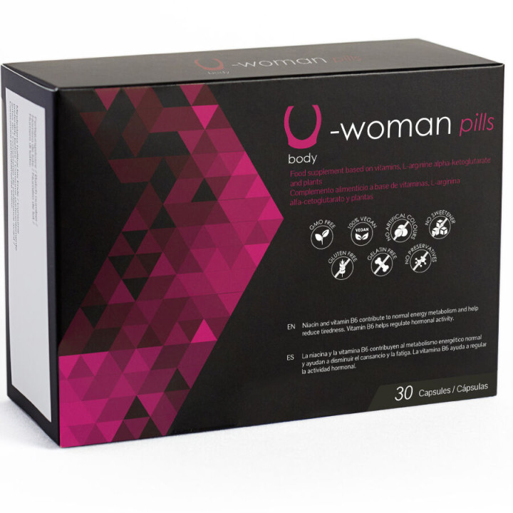 500 Cosmetics - u-Woman Augmente la Libido Feminine - 30 Capsules