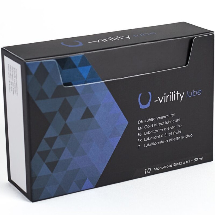 500 Cosmetics - u-Virility Lube Cold Effect Lubricant 10 x 5 ml
