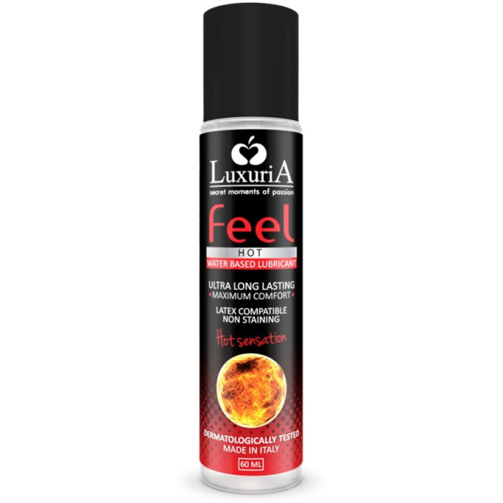Intimateline - Luxuria Lubrifiant Base d'Eau Feel Hot Sensation 60 ml