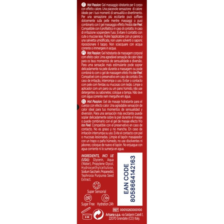 Control - Gel 3 en 1 Hot Passion 200 ml