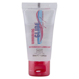 Hot - Rozgrzewający Glide Liquid Pleasure Lubrykant na Bazie Wody 30 ml