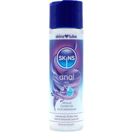 Skins - Hybrydowy Lubrykant Analny na Bazie Wody i Silikonu 130 ml