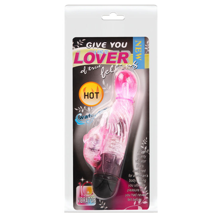 Baile - Regalati un Tipo di Vibratore Amante Con Coniglio Rosa 10 Modalit