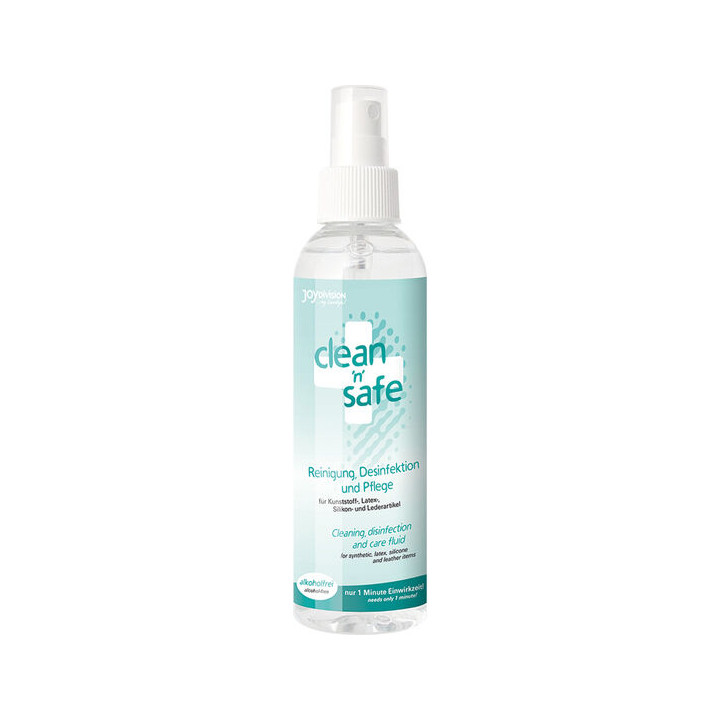 Joydivision Clean Safe - Limpiador de Juguetes Spray 100ml