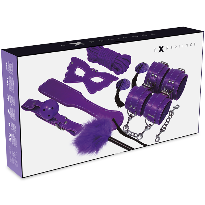Experience - Bdsm-Fetisch-Kit Lila Serie