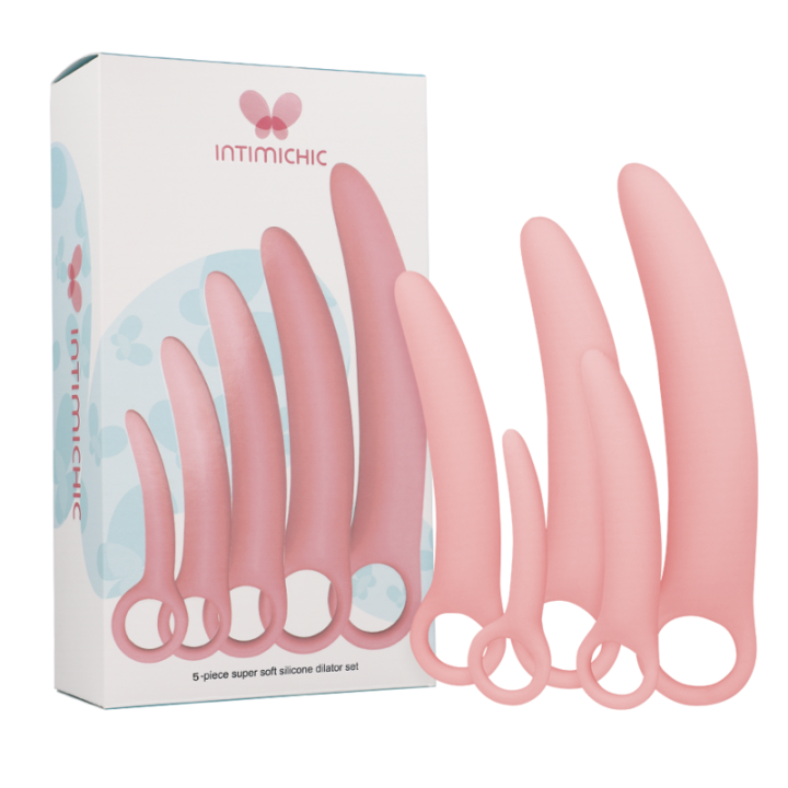 Intimichic - Silicone Dilator 5 Pieces Set