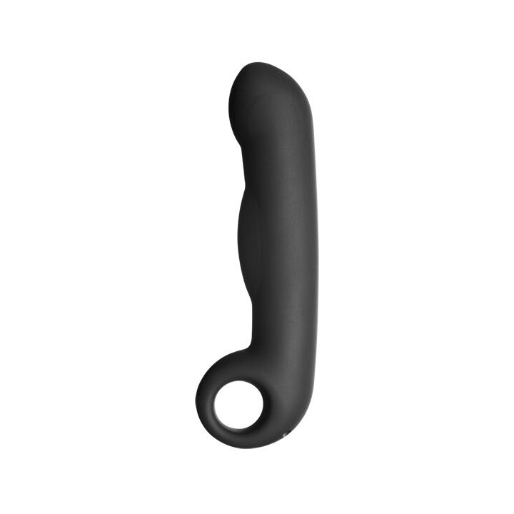 Electrastim - Ovid Silicone Black Dildo