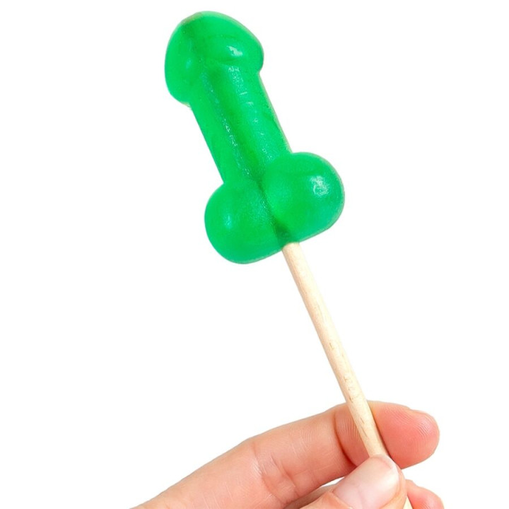 Secretplay - Pirulito de Pênis de Menta Com Efeito Refrescante