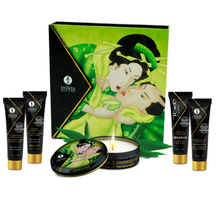 Shunga - Kit Secret Geisha te Verde Organico