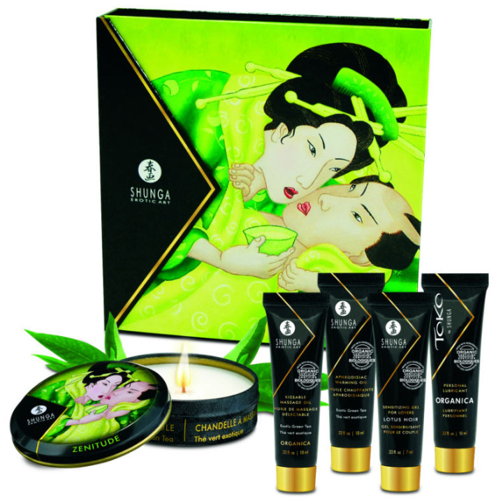 Shunga - Kit Thé Vert Bio Secret Geisha