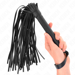 Kink - Dunkelblaue Schwarze Peitsche 43,5 cm
