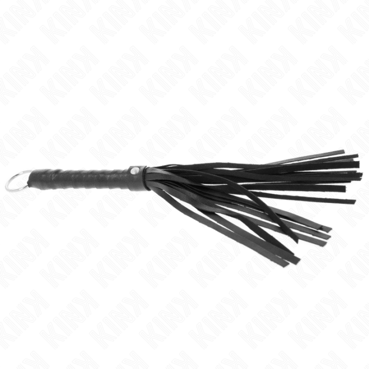 Kink - Einfache Mini-Peitsche Schwarz 28 cm
