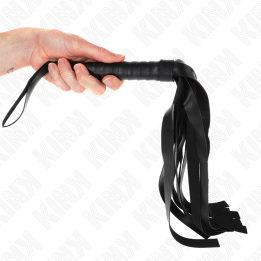 Kink - Fouet à Queue Large Noir 48,5 cm