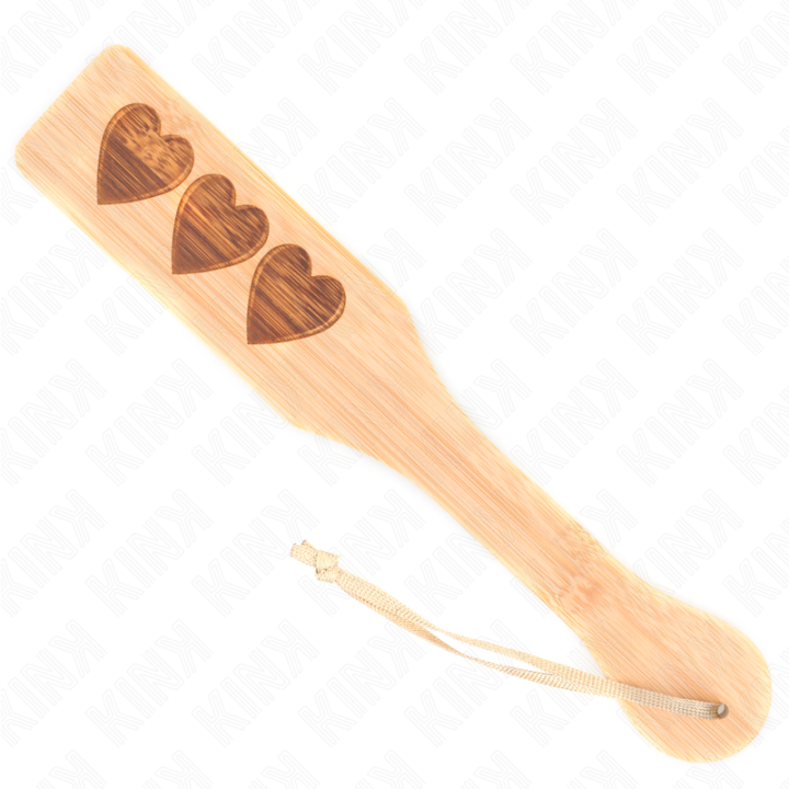 Kink - Bambuspalette Herzdesign 32 x 5,5 cm