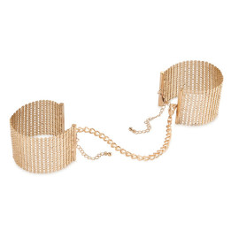 Bijoux - Désir Métallique Manette in Rete di Metallo Dorato
