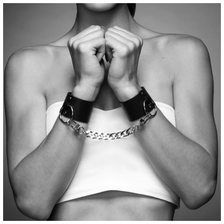 Bijoux Indiscrets Maze - Breite Manschetten Schwarz