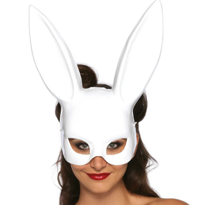 Leg Avenue - Maschera Coniglio Masquerade Bianca