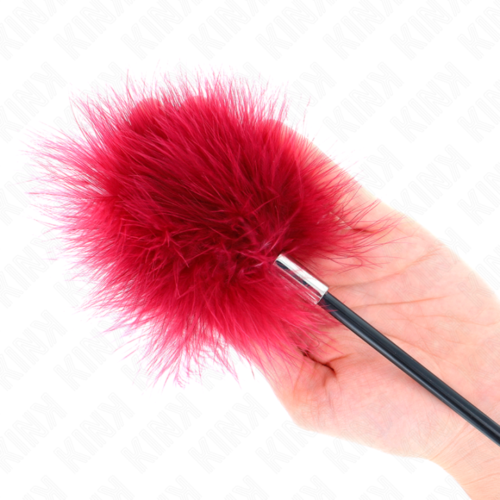 Kink - Tickle Feathers Mit Rosenförmigem Paddel 8 cm