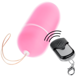 Online - Ovo Vibrante Com Controle Remoto l Rosa