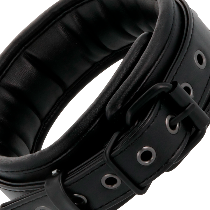 Darkness - Collana Nera Con Catena