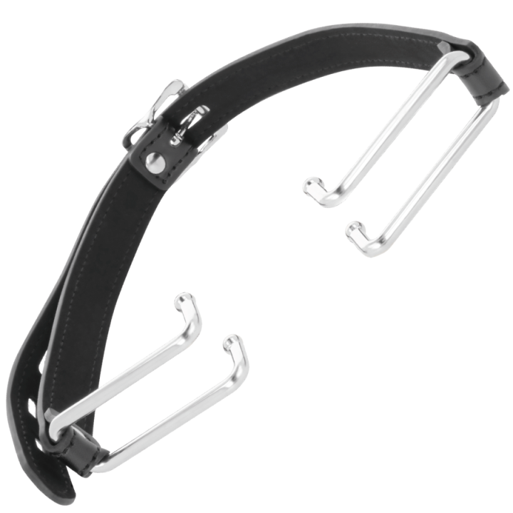 Darkness - Knebel Mit Schwarzem Haken