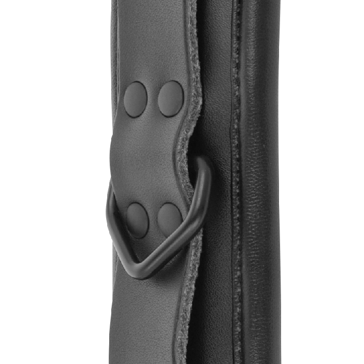 Darkness - Menottes de Cheville Ajustables Cuir Noir