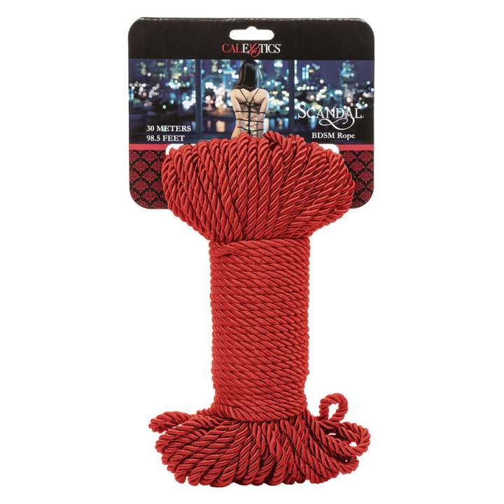 Calexotics - Scandal Red Bdsm-Seil 30 m