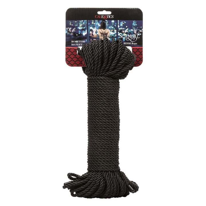 Calexotics - Scandal Black Bdsm Rope 50 m