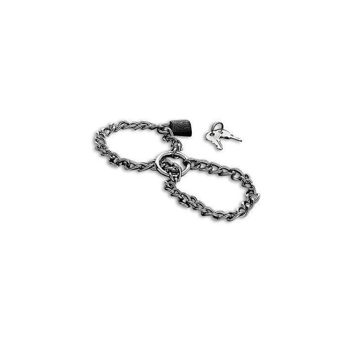 Metal Hard - Esposas Con Cadena de Acero Inox.
