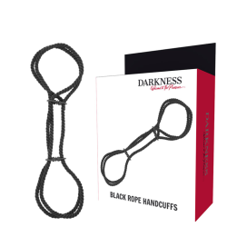 Darkness - Kajdanki 100% Bawelny Linowe Lub Kandjuty na Kostki