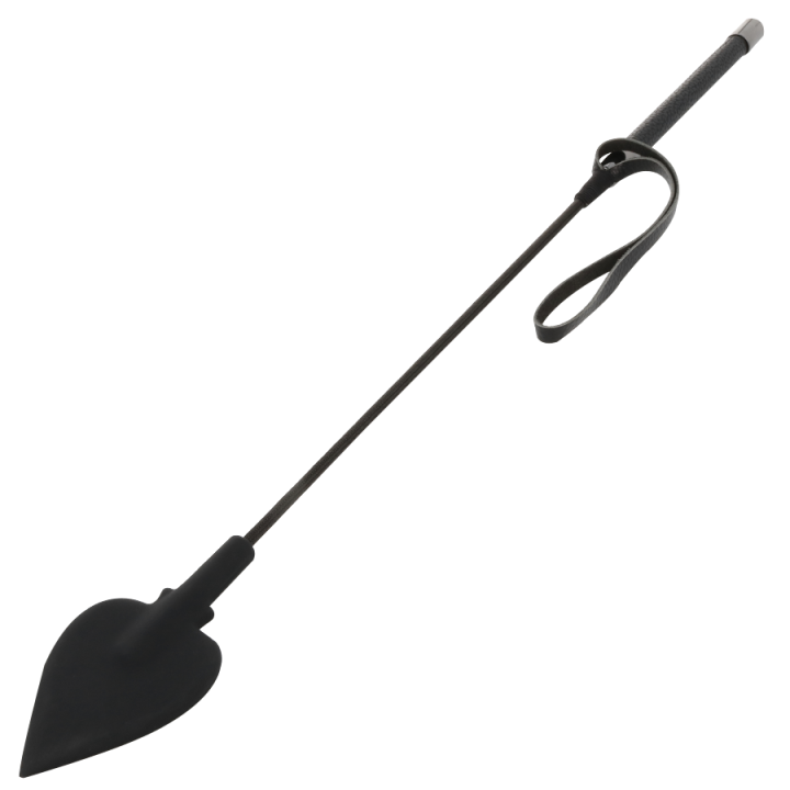 Darkness - Black Silicone Whip 60cm