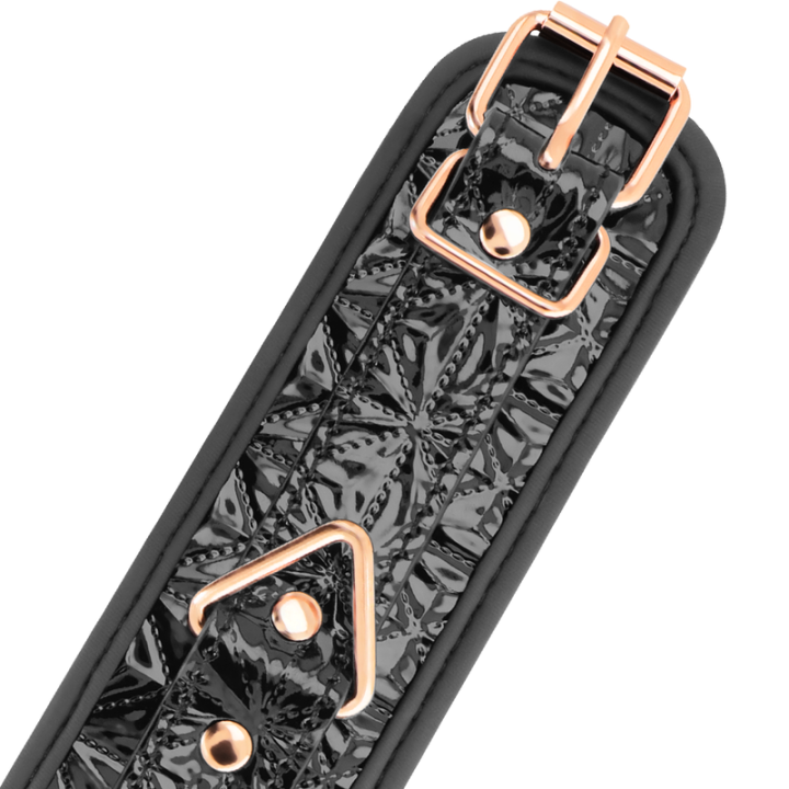 Begme - Black Edition Premium Menottes Pour Chevilles