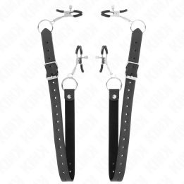 Kink - 4 Clit Clamps Adjustable 34-48 cm