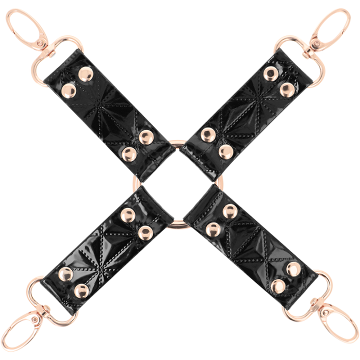 Begme - Black Edition Vegane Leder-Hog-Krawatte