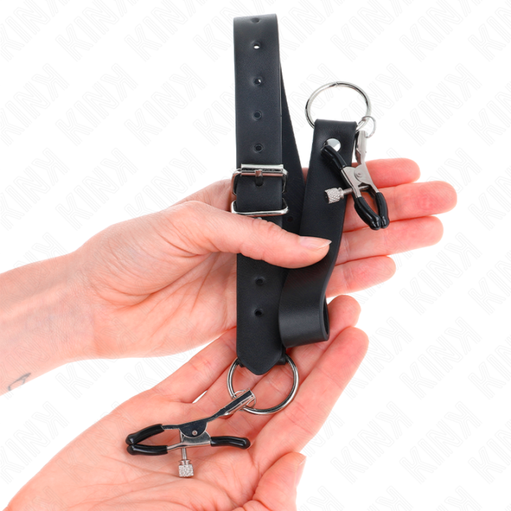 Kink - 4 Clit Clamps Adjustable 34-48 cm