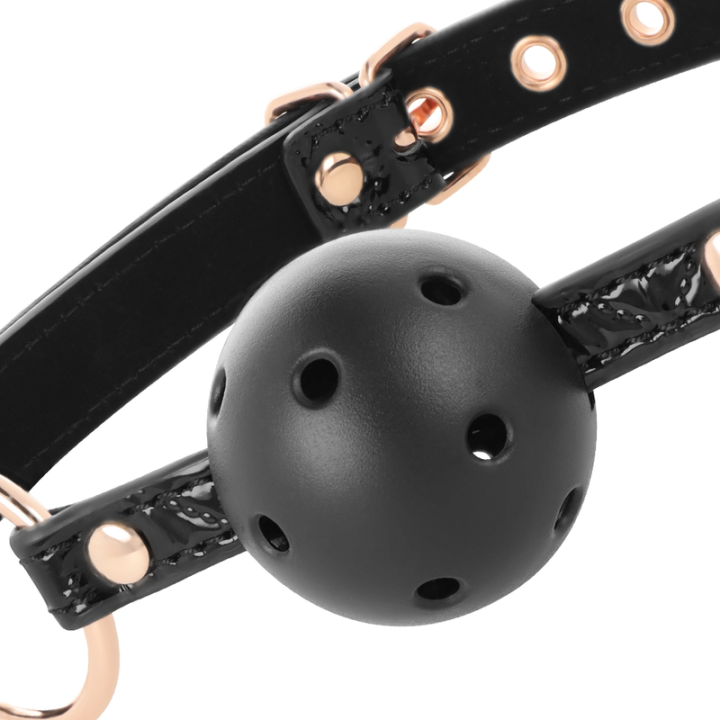 Begme - Black Edition Bola Gag Vegan Couro