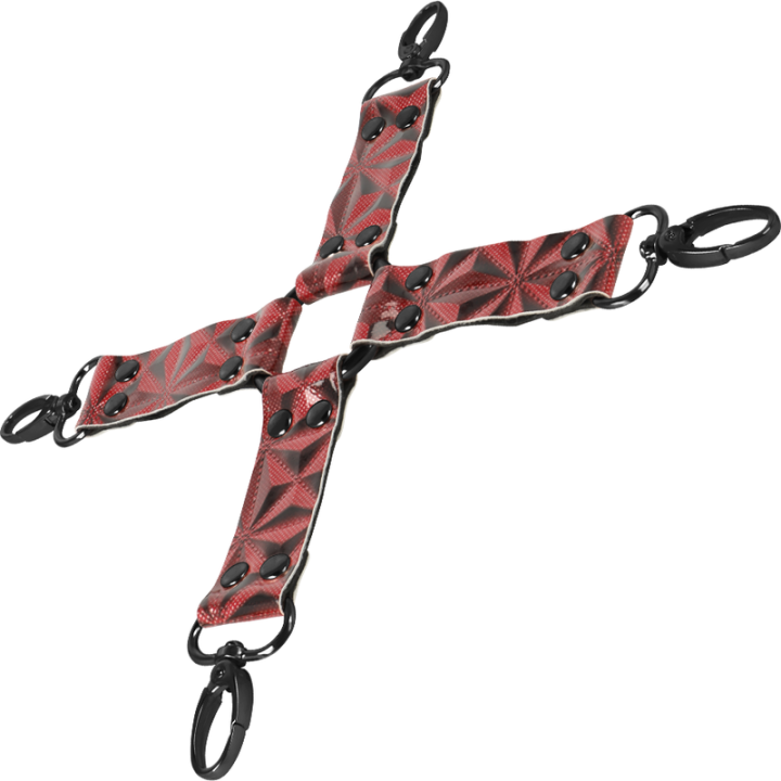 Begme - Red Edition Premium Vegan Leather Hog Tie