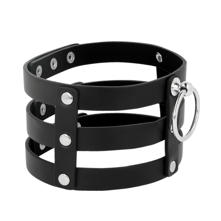 Coquette Chic Desire - Fetish Style Vegan Leather Choker