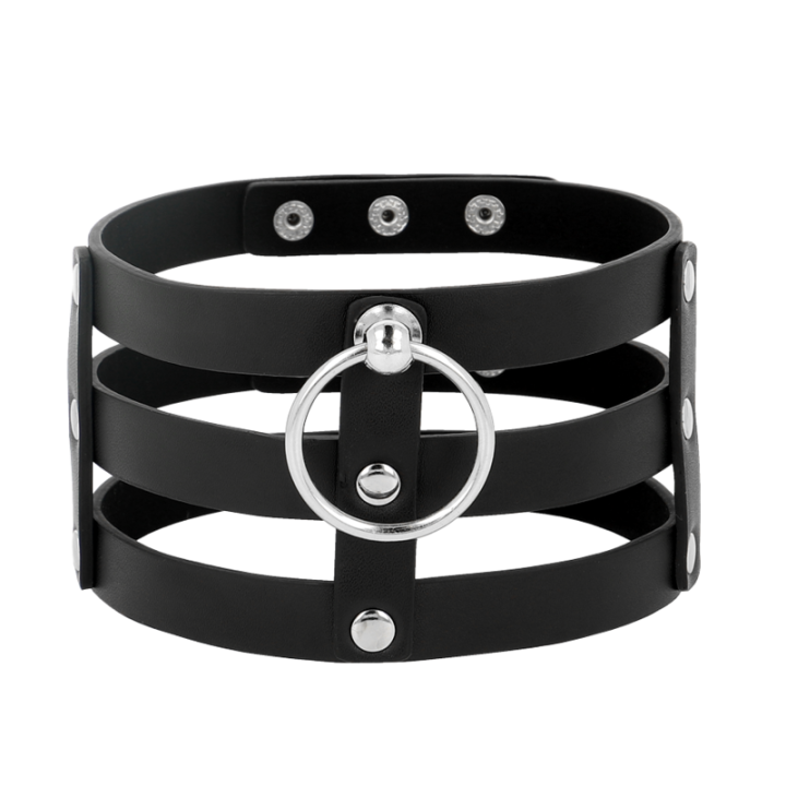 Coquette Chic Desire - Fetish Style Vegan Leather Choker