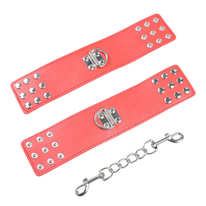 Ohmama Fetish - Manette Rosse Con Chiusura a Scatto