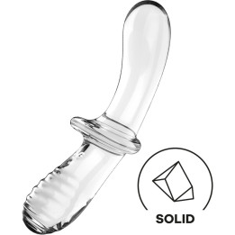 Satisfyer - Dildo en Silicone Double Ball-r Bleu