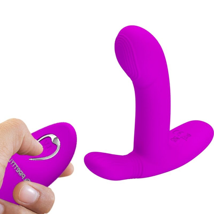 Pretty Love - Geri Masajeador Clitoris Control Remoto Rosa