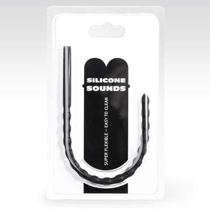 All Black - 6/8 mm Silicone Urethral Probe