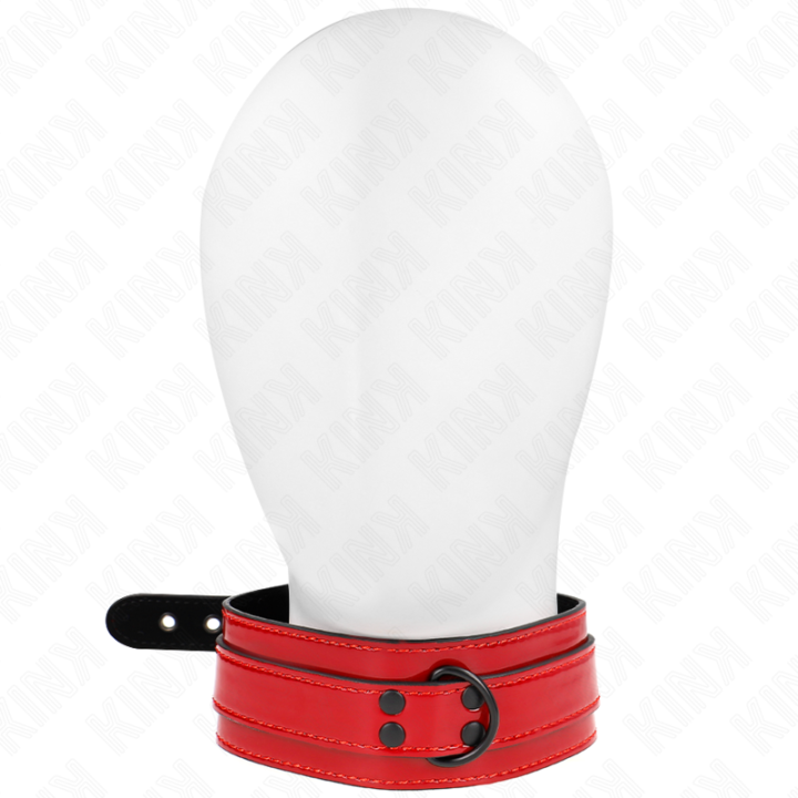 Kink - Collar Ajustable Rojo Vino 37.5-49.5 cm x 5 cm