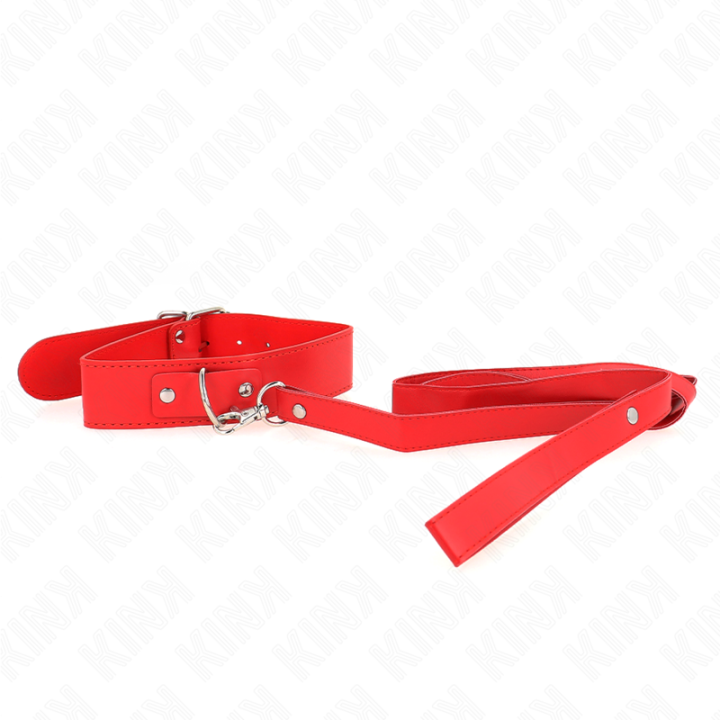 Kink - Colar Com Cinto 116 cm Alça Rojo Ajustável 32-50 cm x 8 cm