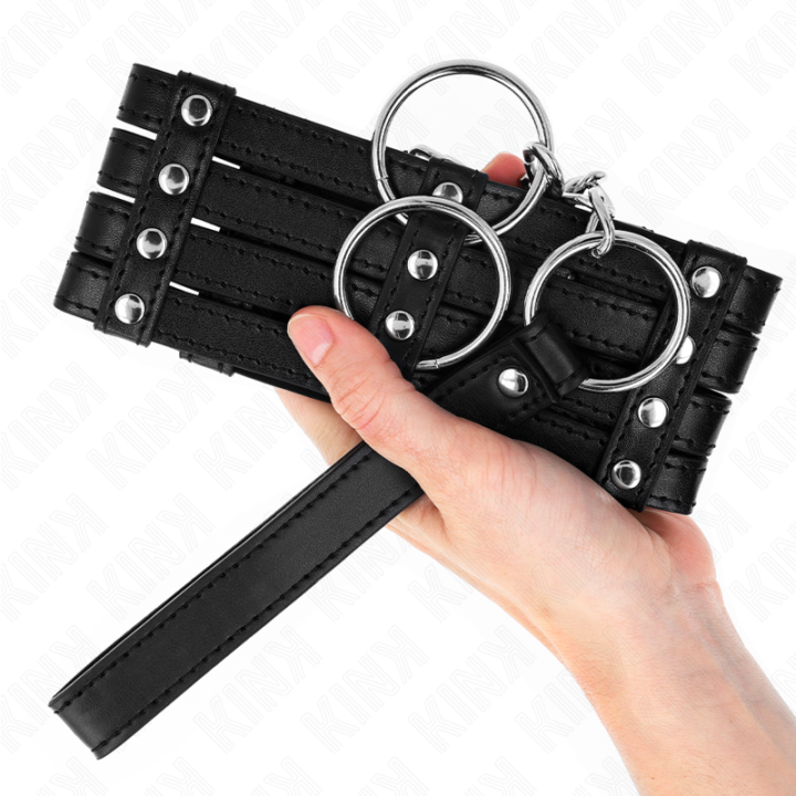 Kink - Necklace With Belt 65 cm Sub Style Adjustable 35-51 cm x 7 cm