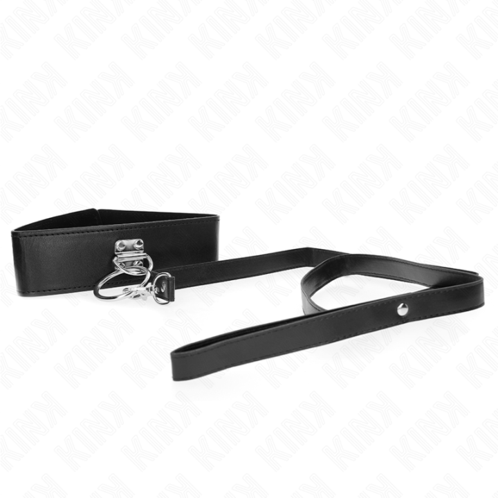 Kink - Colar Estudded 116 cm Com Alça de Couro 50 x 5 cm