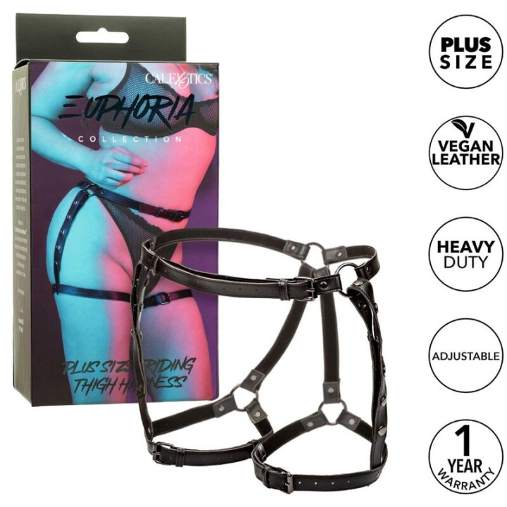 Calexotics - Euphoria Arnês de Coxa Plus Size